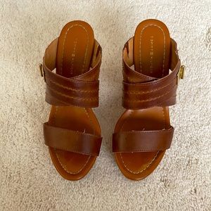 Wedged high heel Tommy Hilfiger Sandal